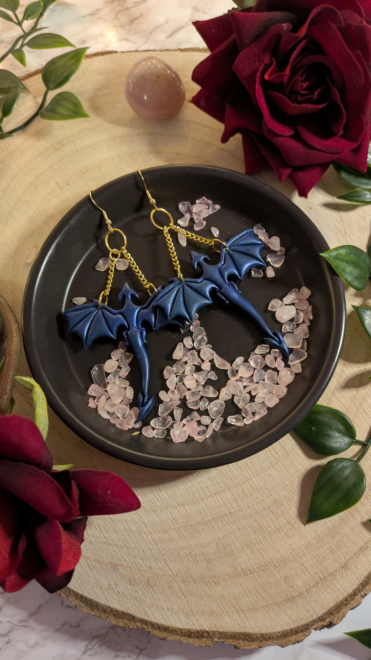 Flying Dragon Earrings - DRACOLOGY collection