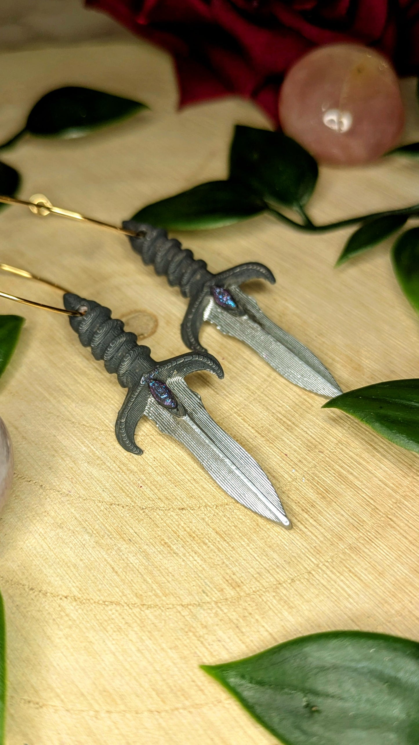 Violence Dagger Earrings - RARE25 Pre-Order Deposit