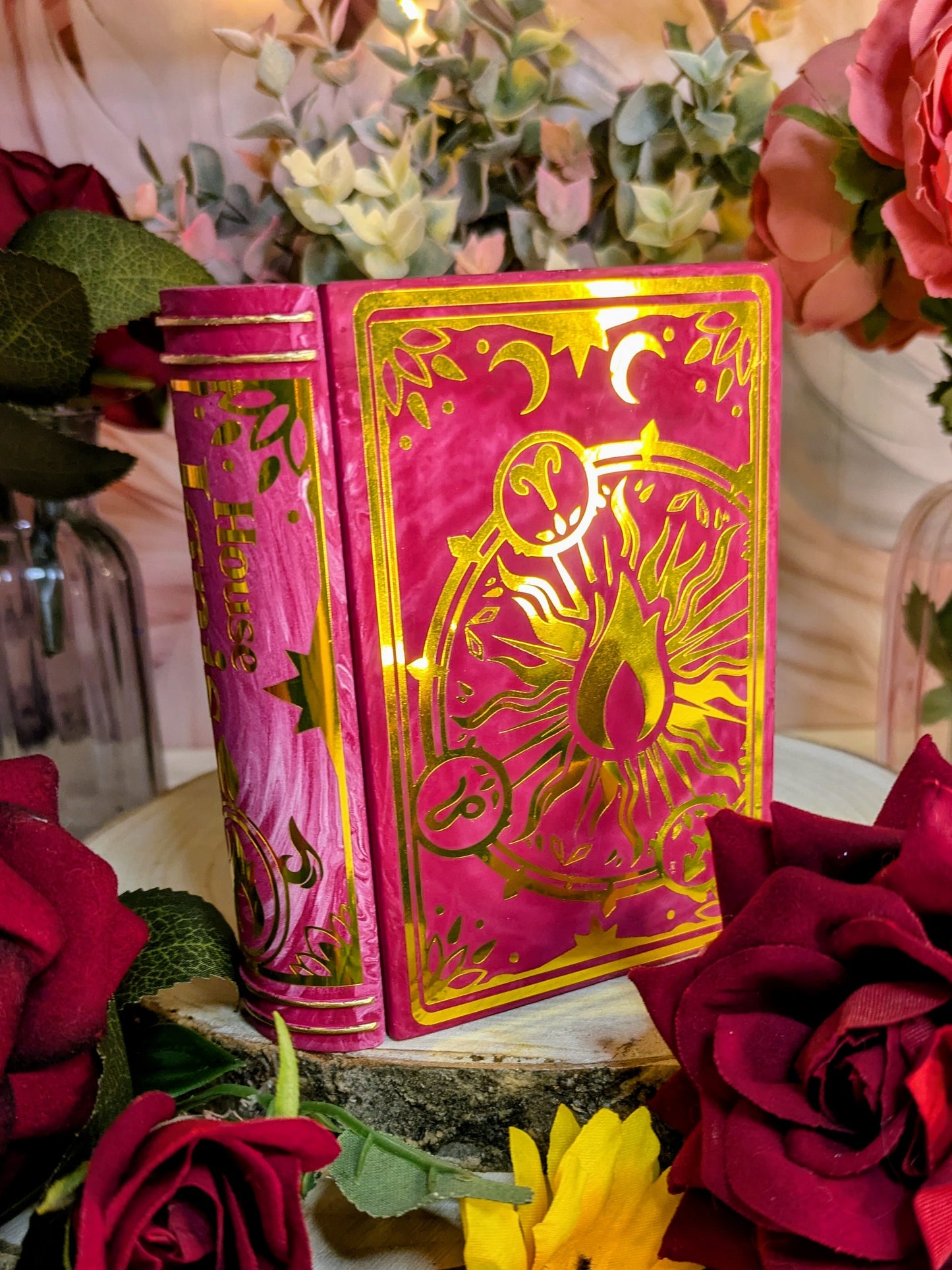 House Ignis Book Trinket Box - Officially Licensed Zodiac Academy