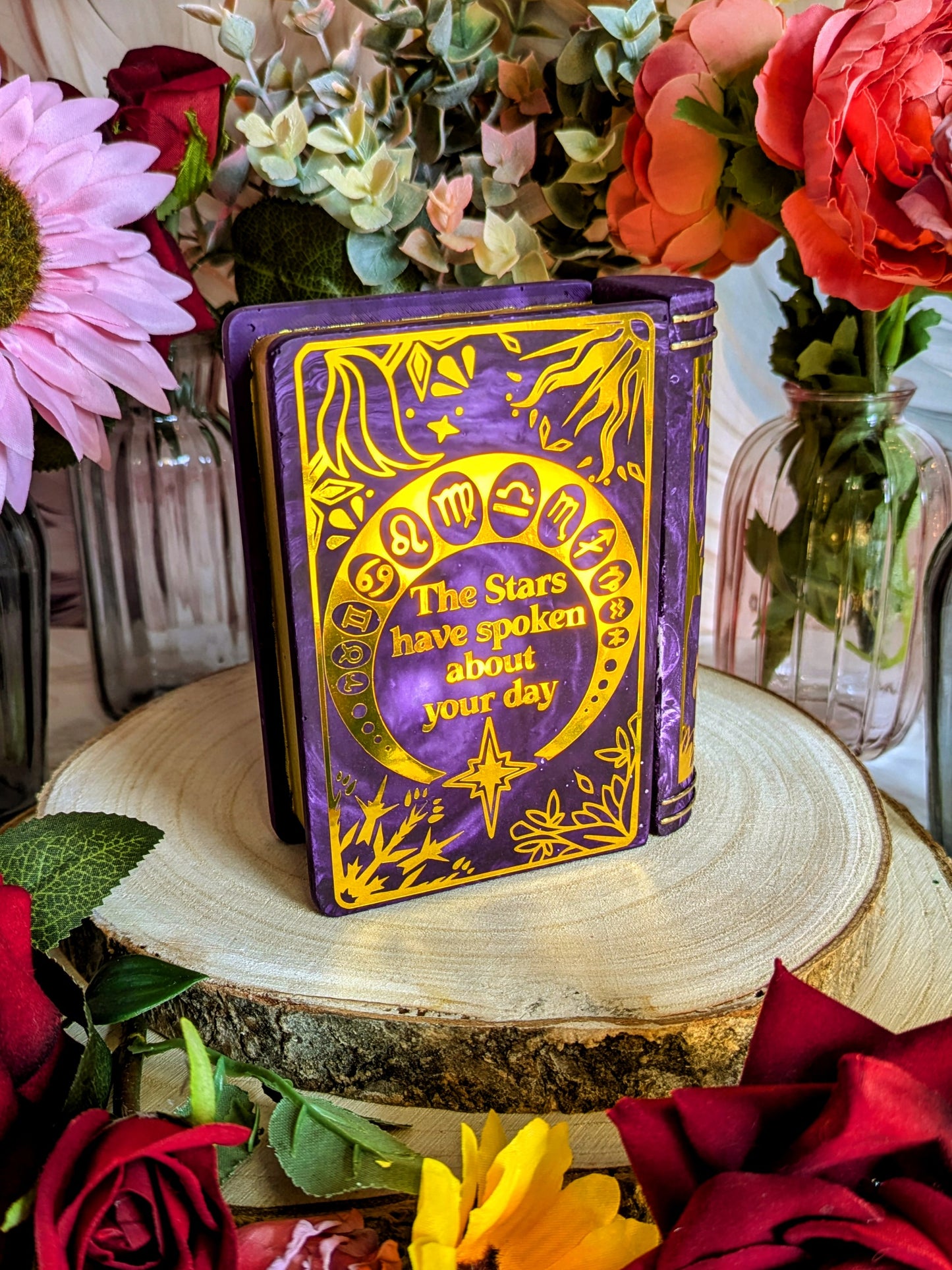 House Aer Book Trinket Box - Officially Licensed Zodiac Academy