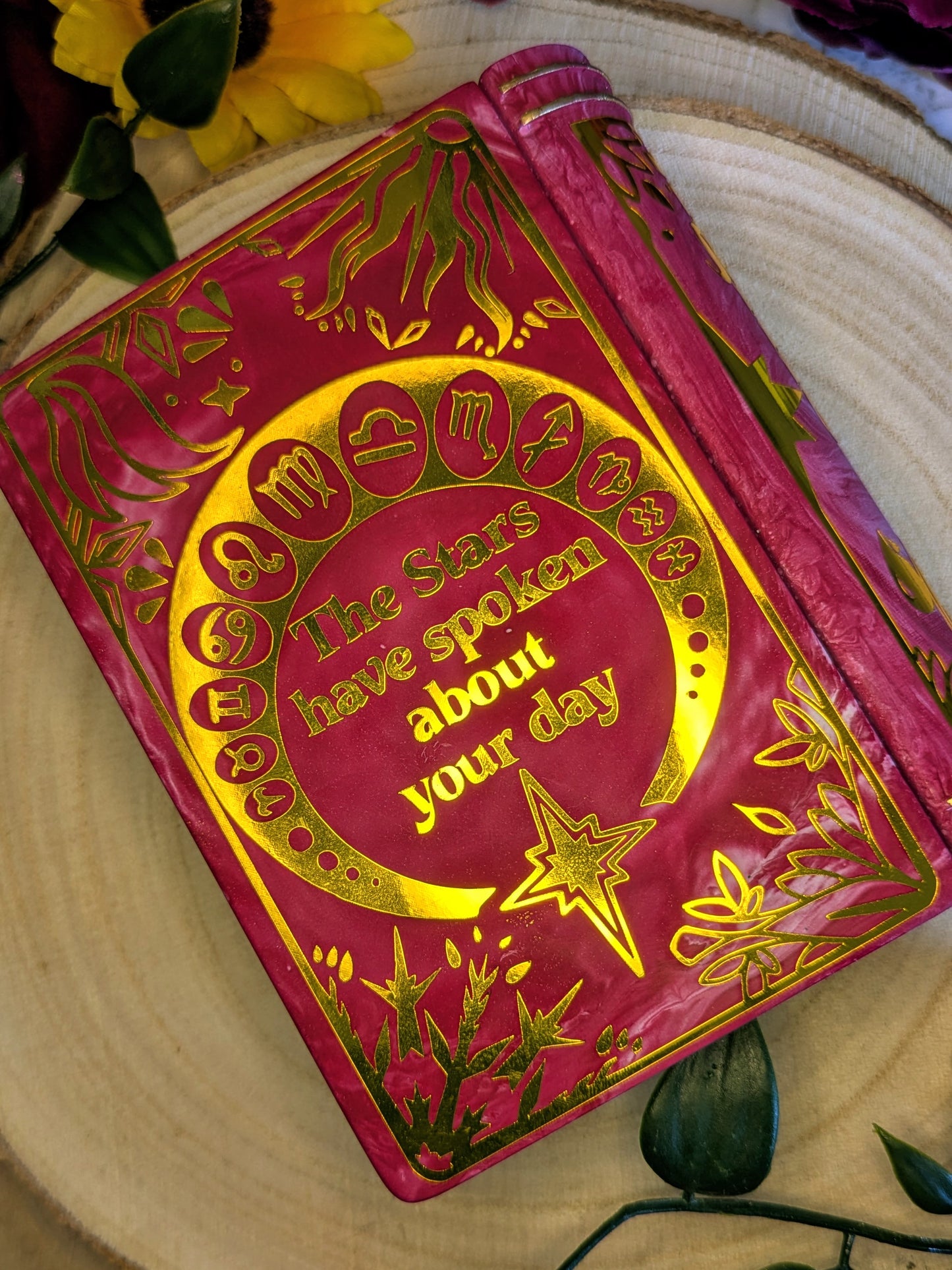 House Ignis Book Trinket Box - Officially Licensed Zodiac Academy