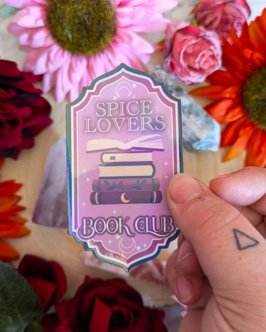 Spice Lovers Book Club - Die Cut Sticker