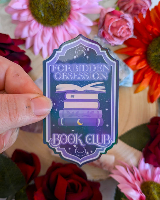 Forbidden Obsession Book Club - Die Cut Stickers