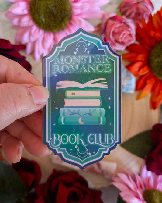 Monster Romance Book Club - Die Cut Stickers