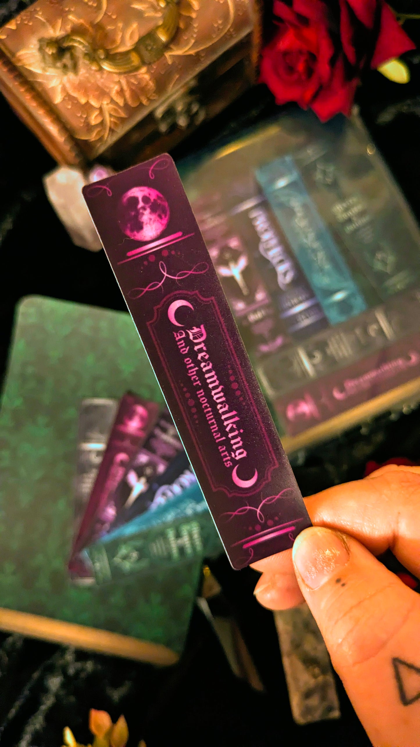 Dreamwalking Book Spine Sticker