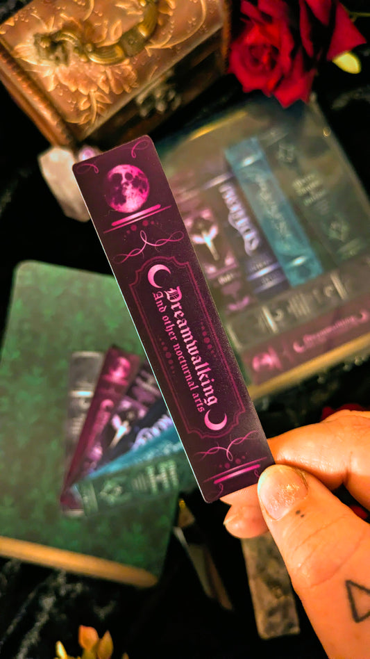 Dreamwalking Book Spine Sticker