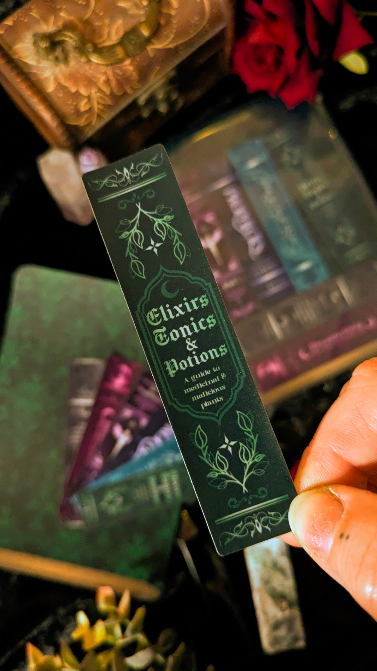 Elixirs, Tonics & Potions Book Spine Sticker