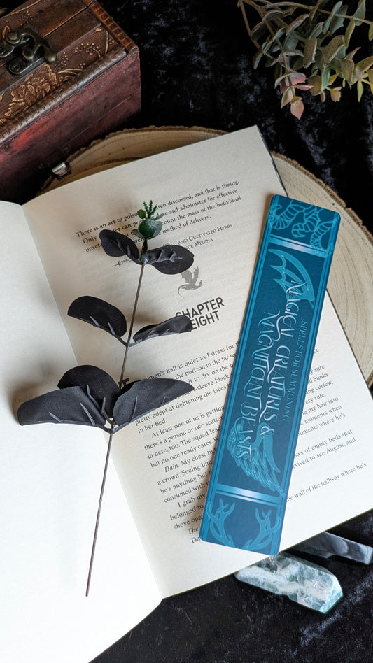 Magical Creatures & Magnificent Beasts Book Spine Bookmark