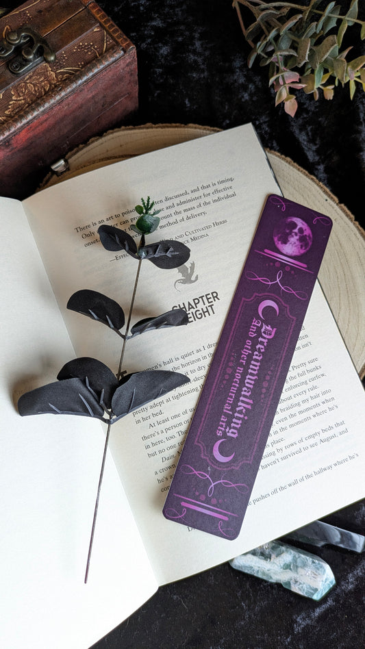 Dreamwalking and Other Nocturnal Arts Book Spine Bookmark