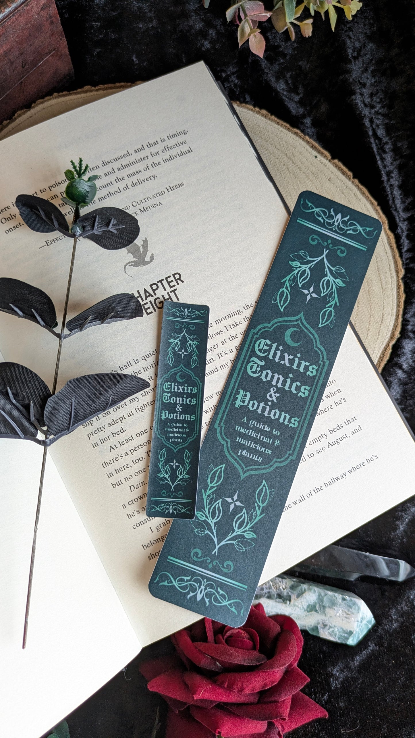 Elixirs, Tonics & Potions Book Spine Bookmark