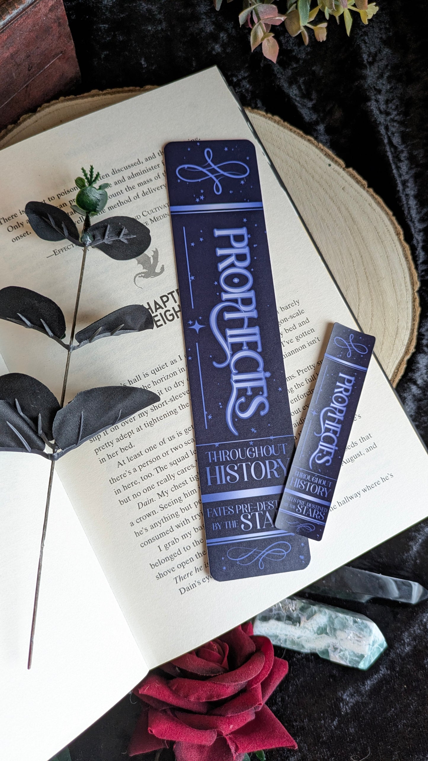 Prophecies Throughout History Book Spine Bookmark