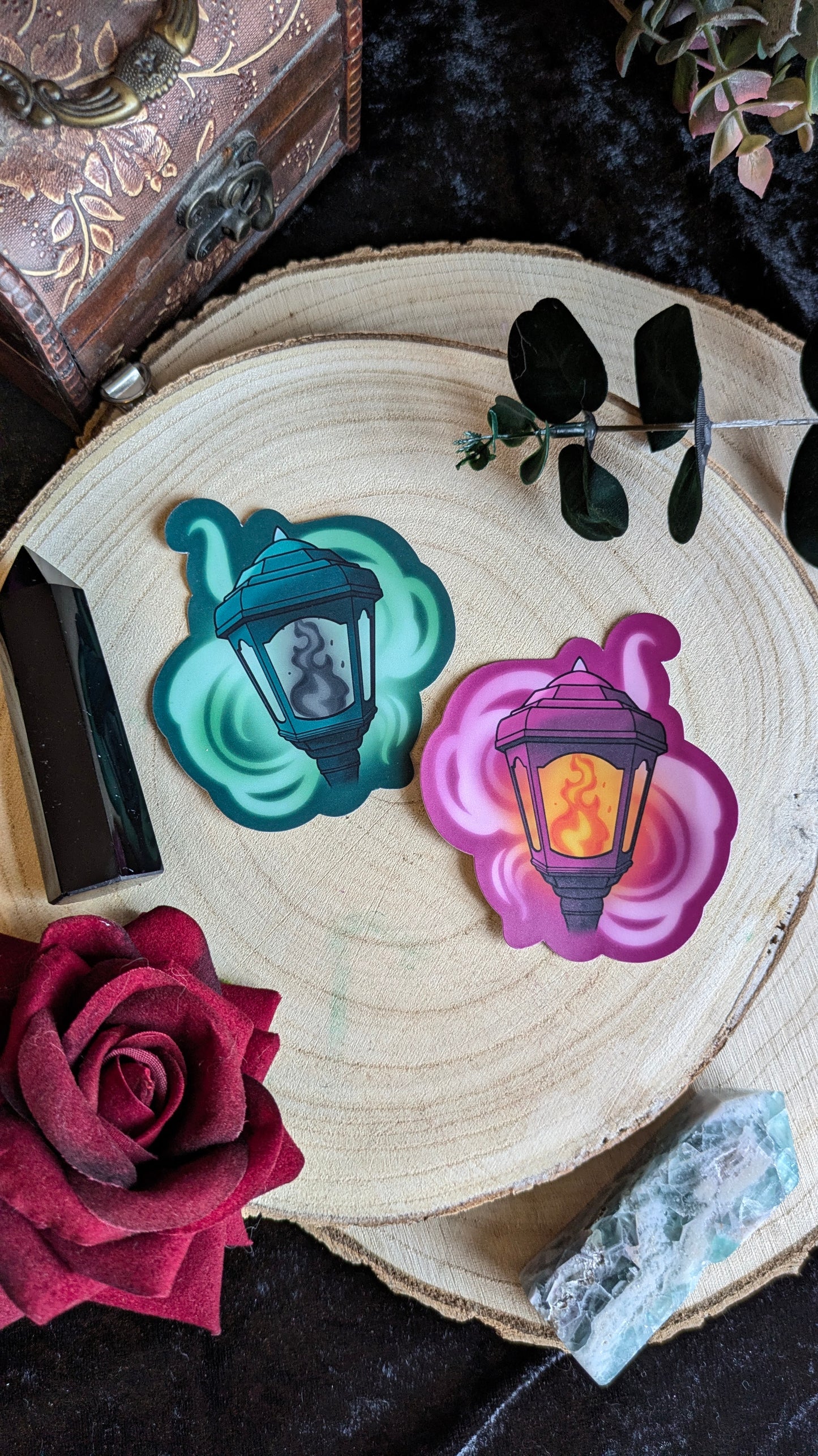 The Lantern - Dark Artifacts Stickers