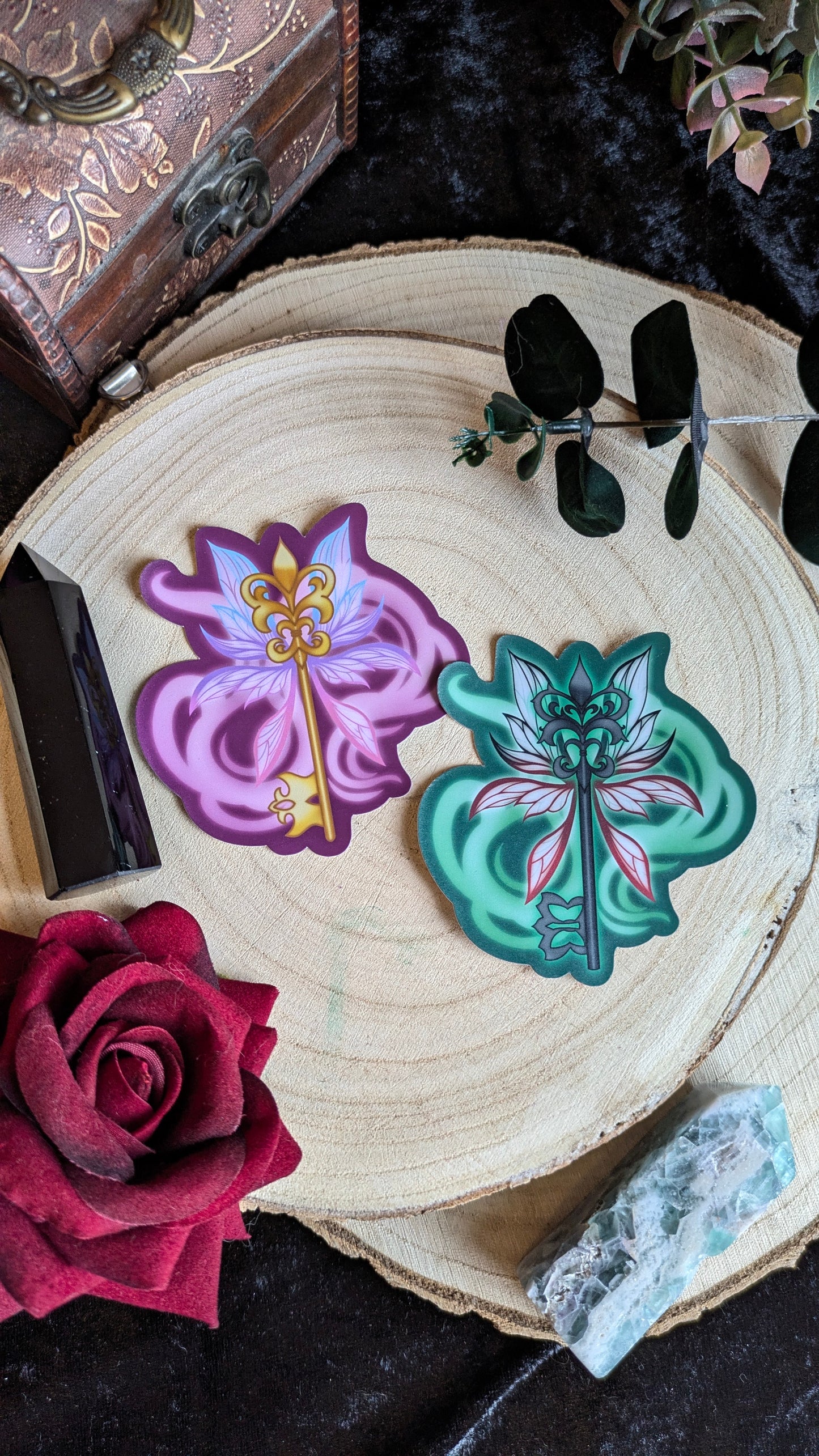 The Fairy Key - Dark Artifacts Stickers