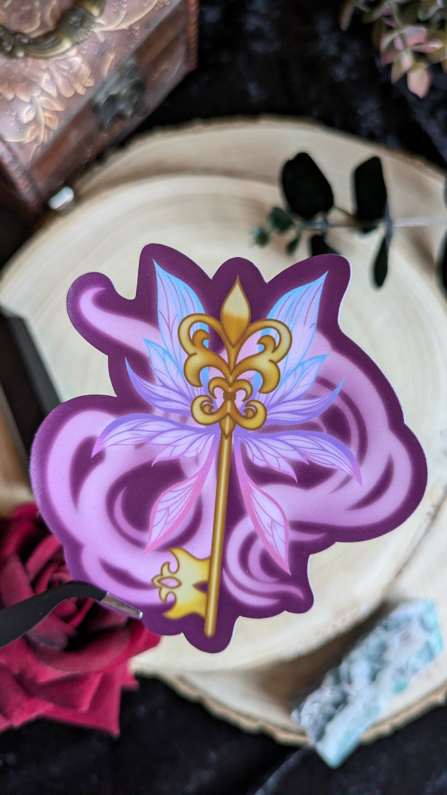 The Fairy Key - Dark Artifacts Stickers