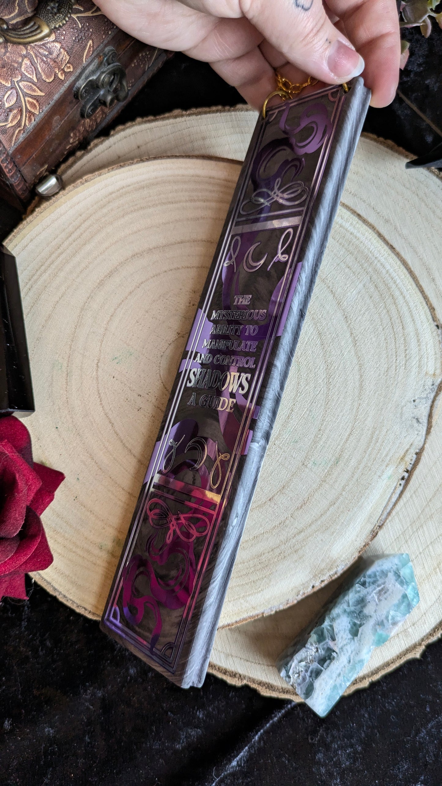 Shadow Manipulation Book Spine Wall Hanging