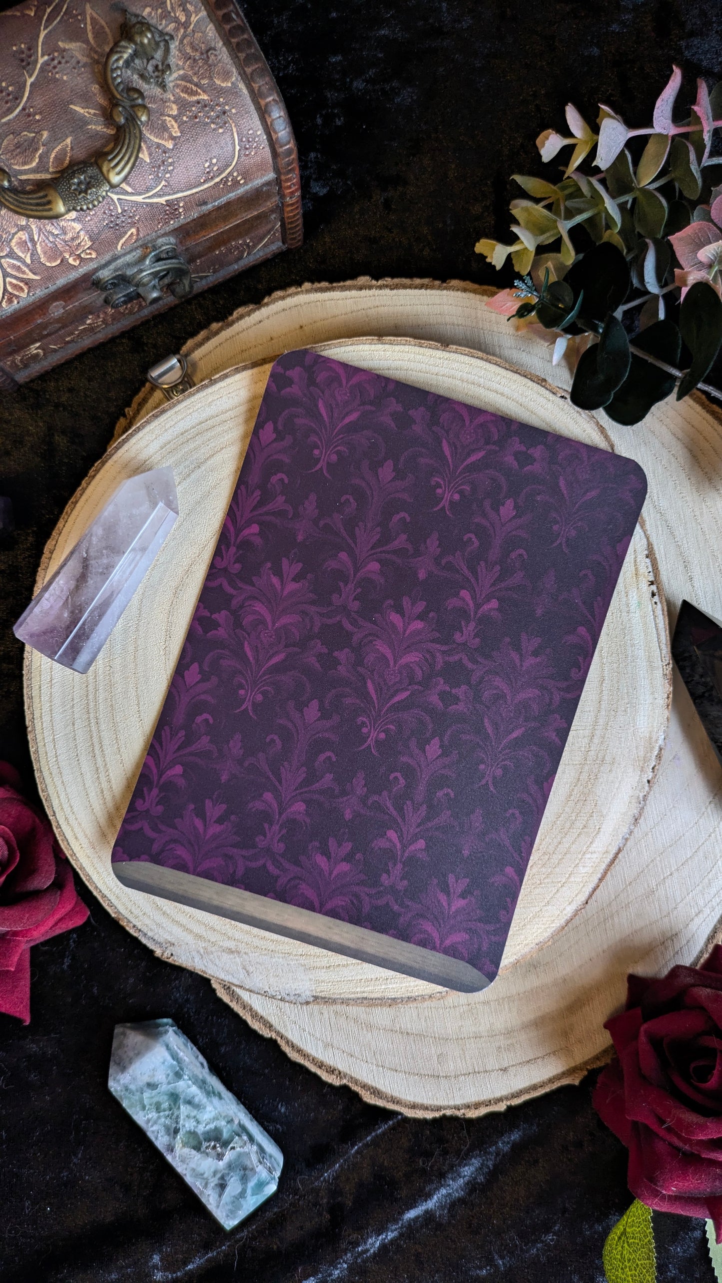 Bookshelf Design with Book Stickers E-Reader Insert for Kindle & Kobo