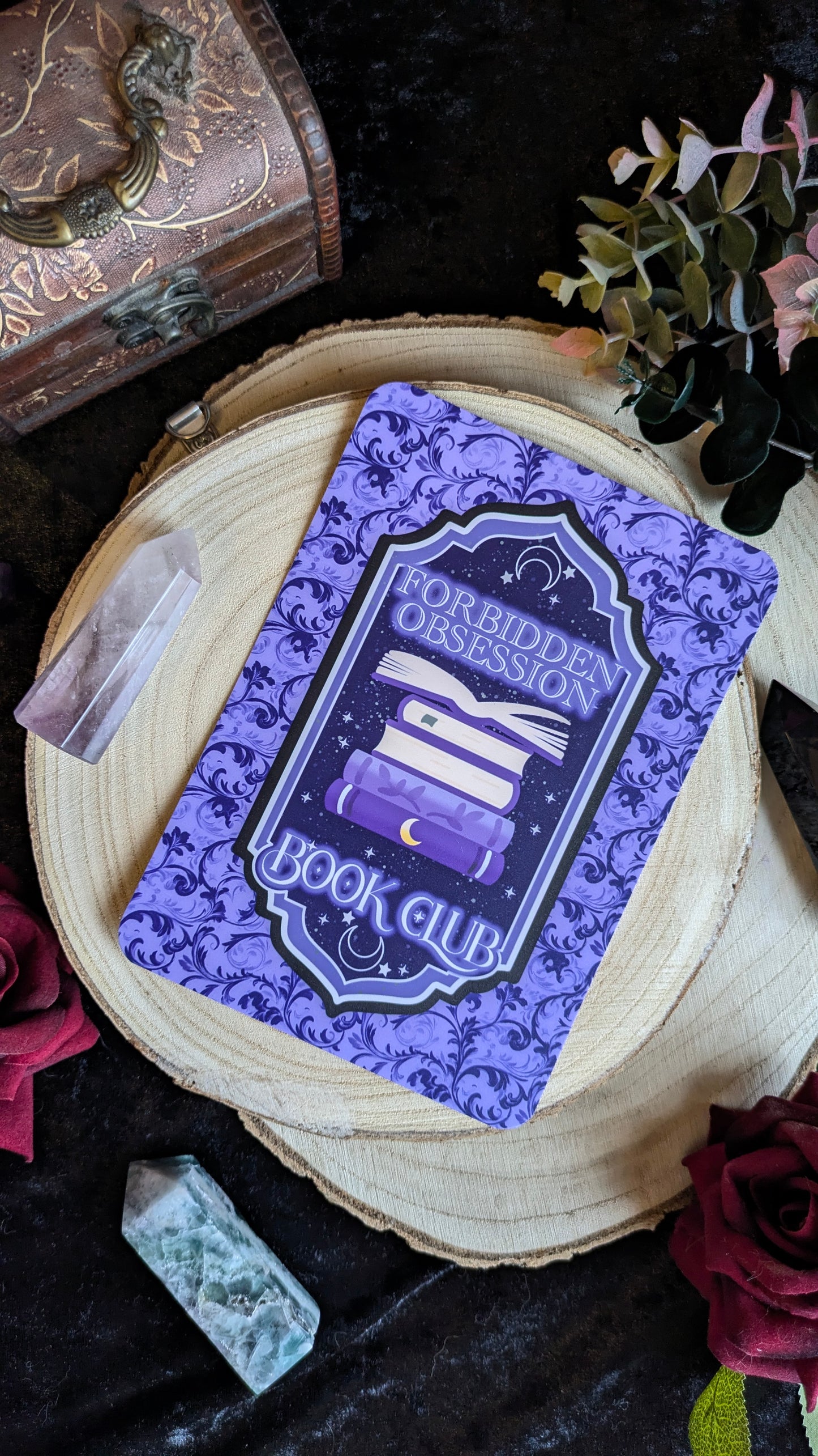 Forbidden Obsession Book Club E-Reader Insert for Kindle & Kobo