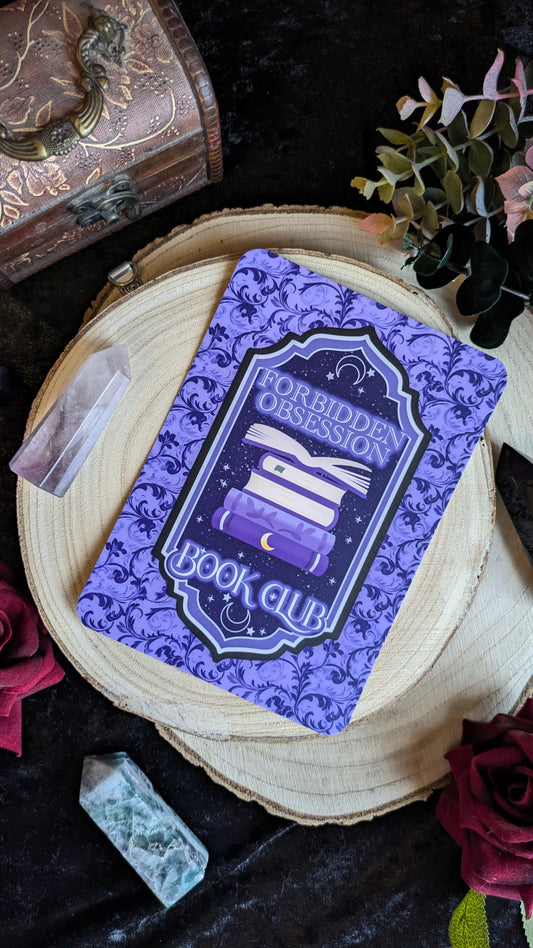 Forbidden Obsession Book Club E-Reader Insert for Kindle & Kobo