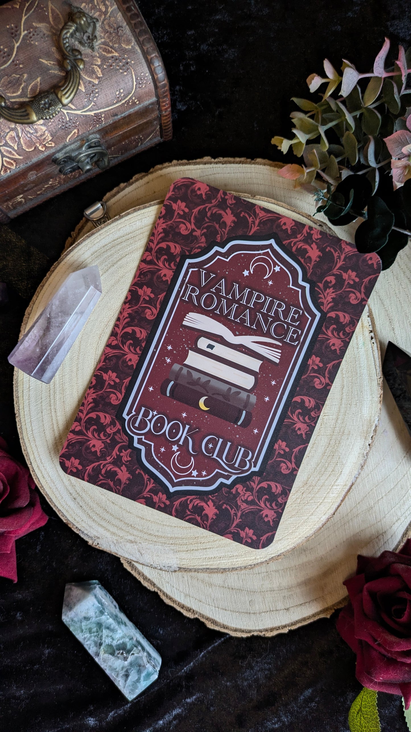 Vampire Romance Book Club E-Reader Insert for Kindle & Kobo