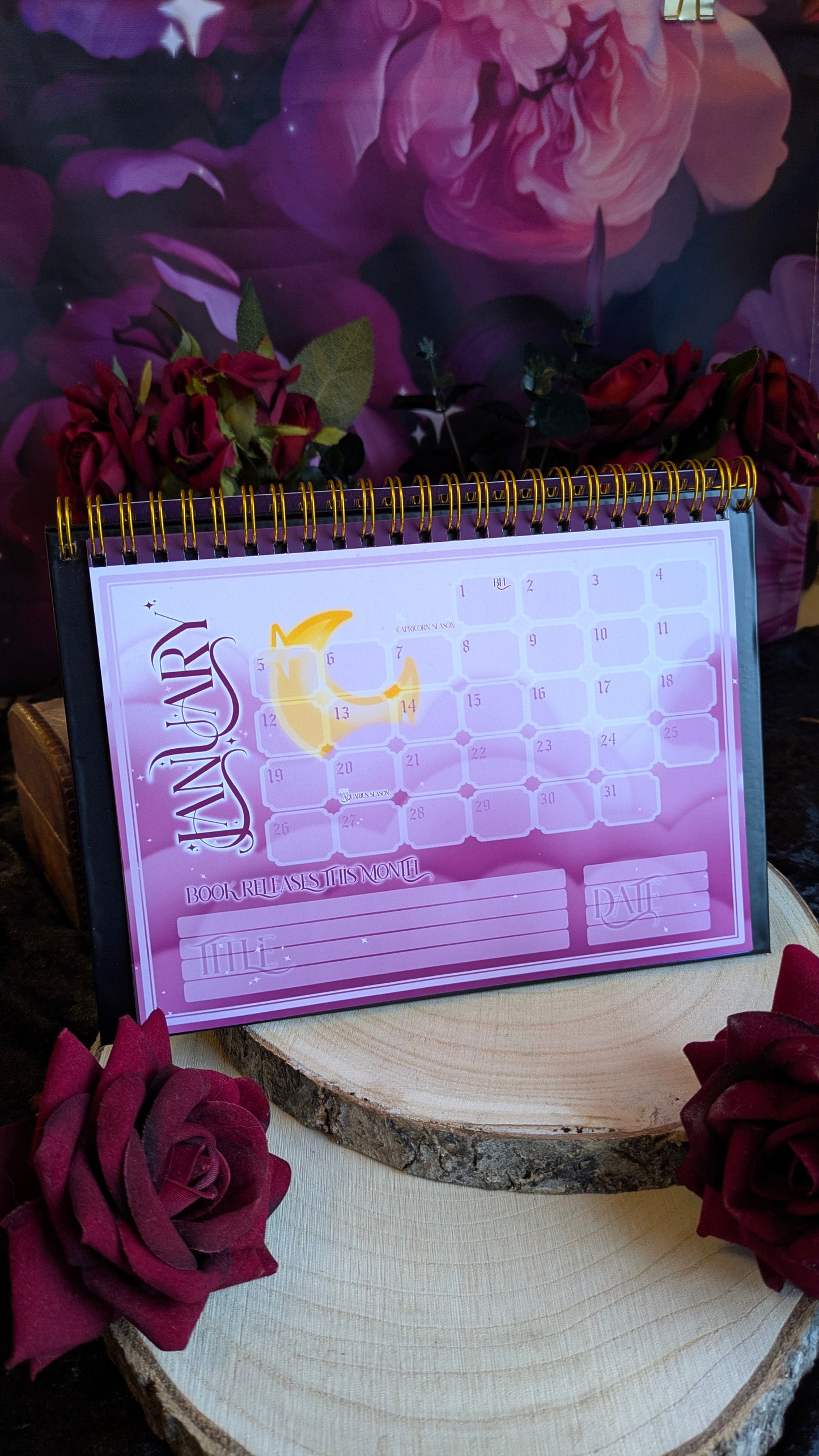 2026 Bookish Desk Calendar