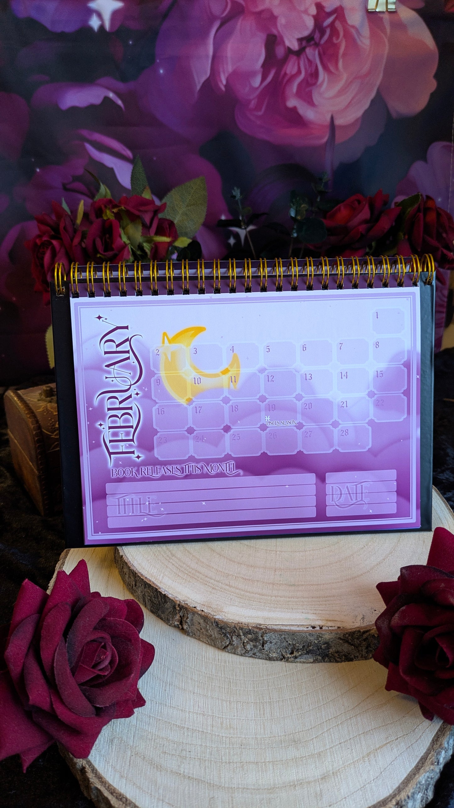 2026 Bookish Desk Calendar