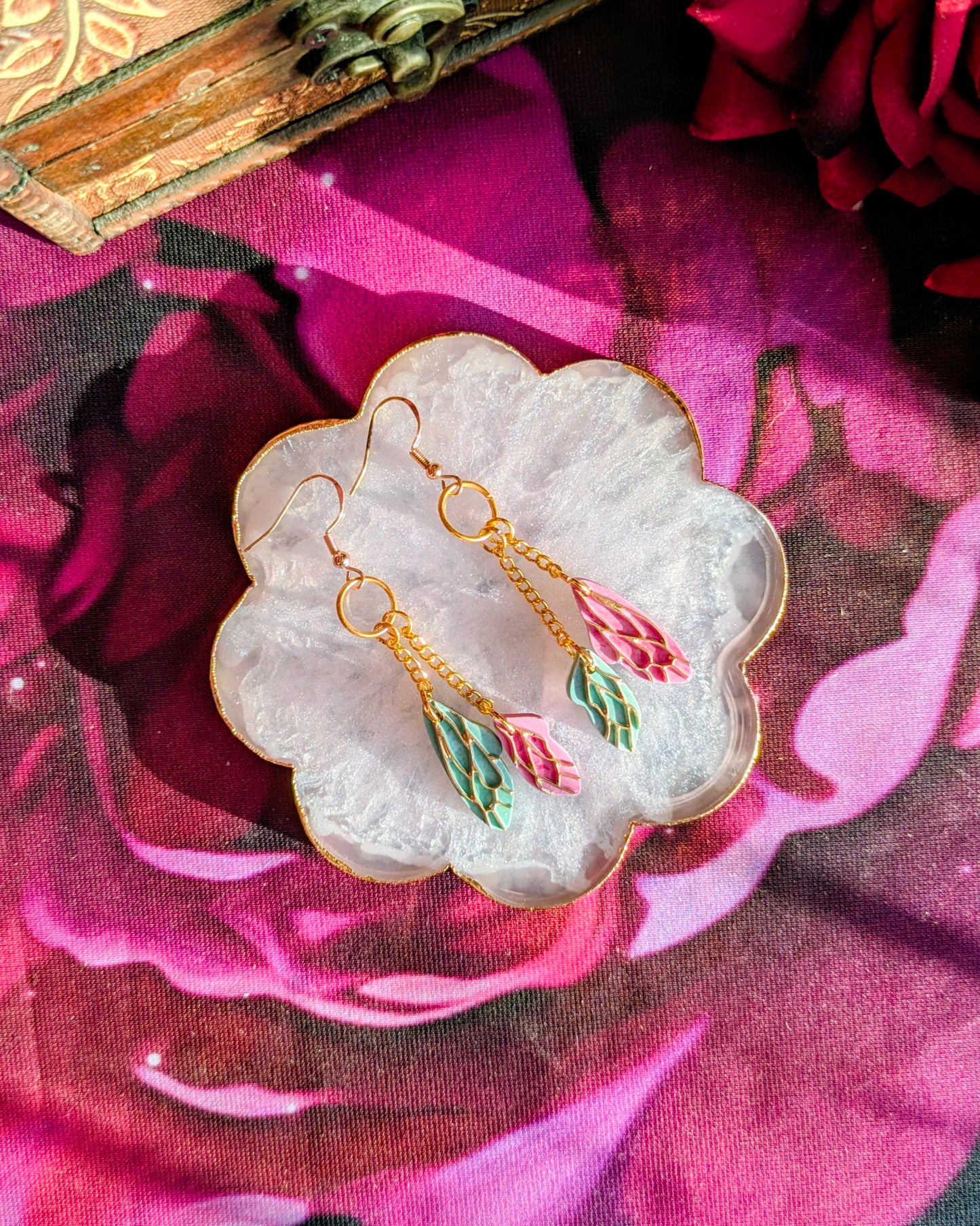 Small Fairy Wing earrings
