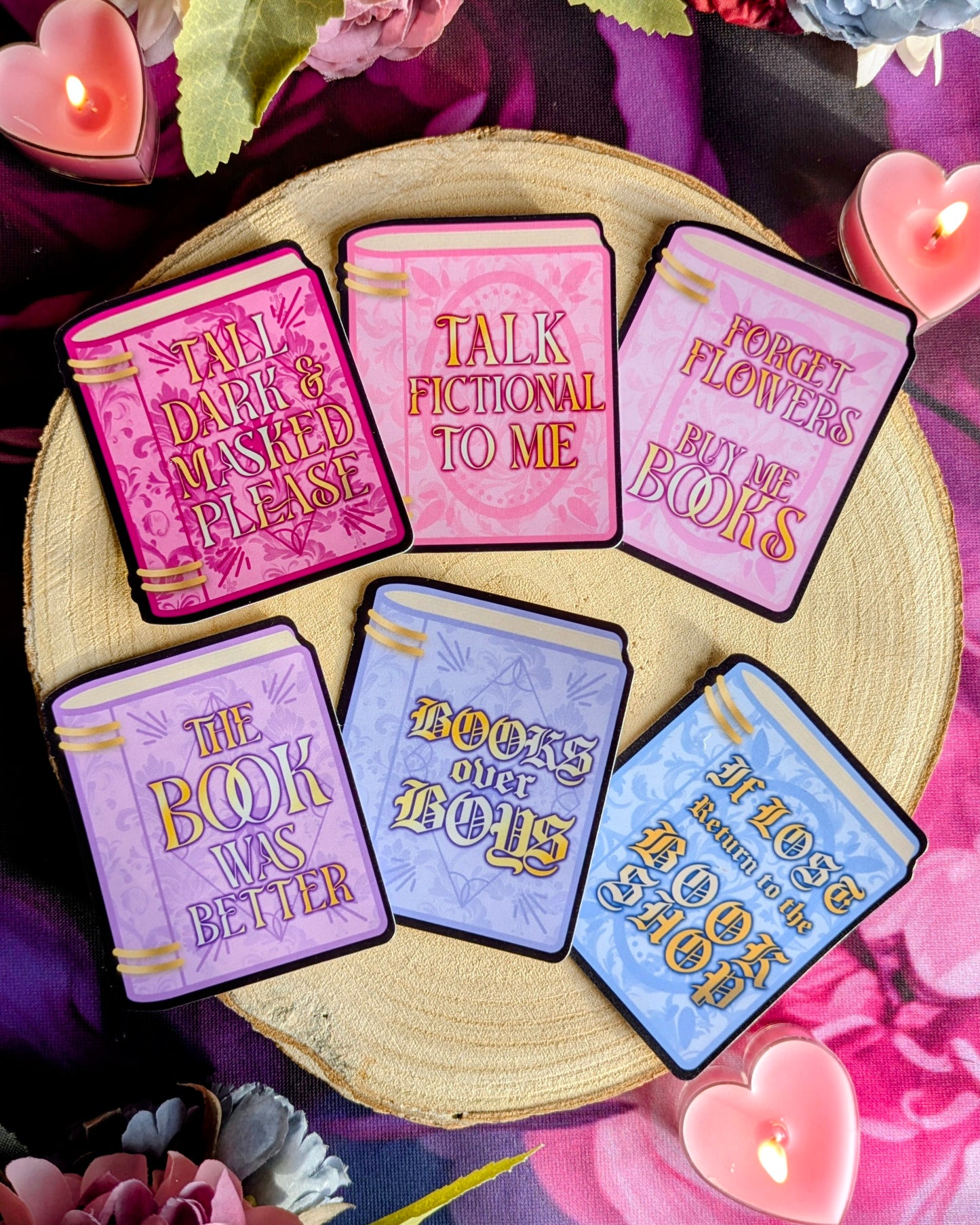 Talk Fictional To Me - Die Cut Stickers