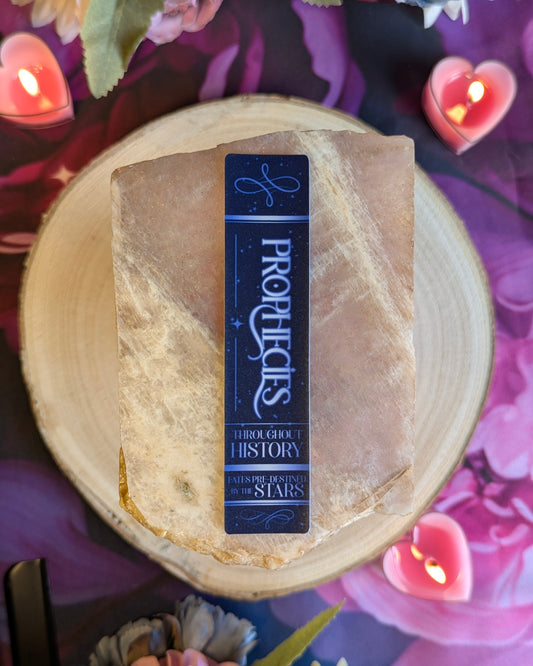 Prophecies Throughout History Book Spine Sticker