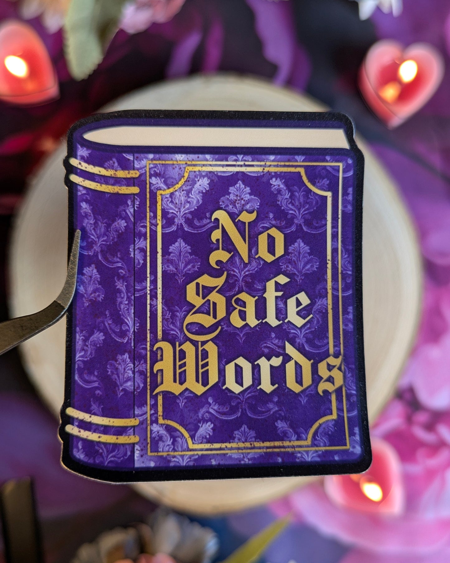 No Safe Words - Die Cut Sticker