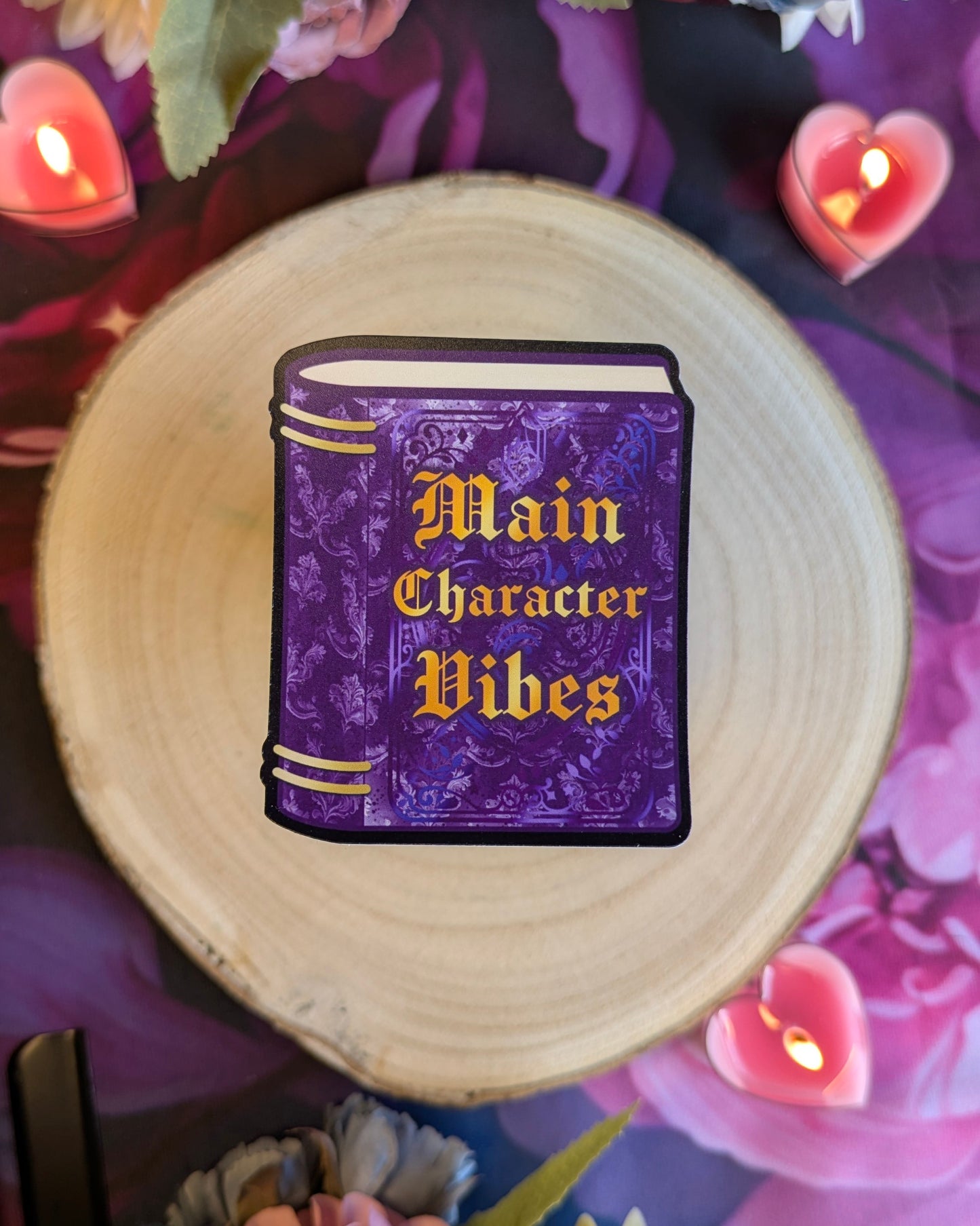 Main Character Vibes - Die Cut Sticker