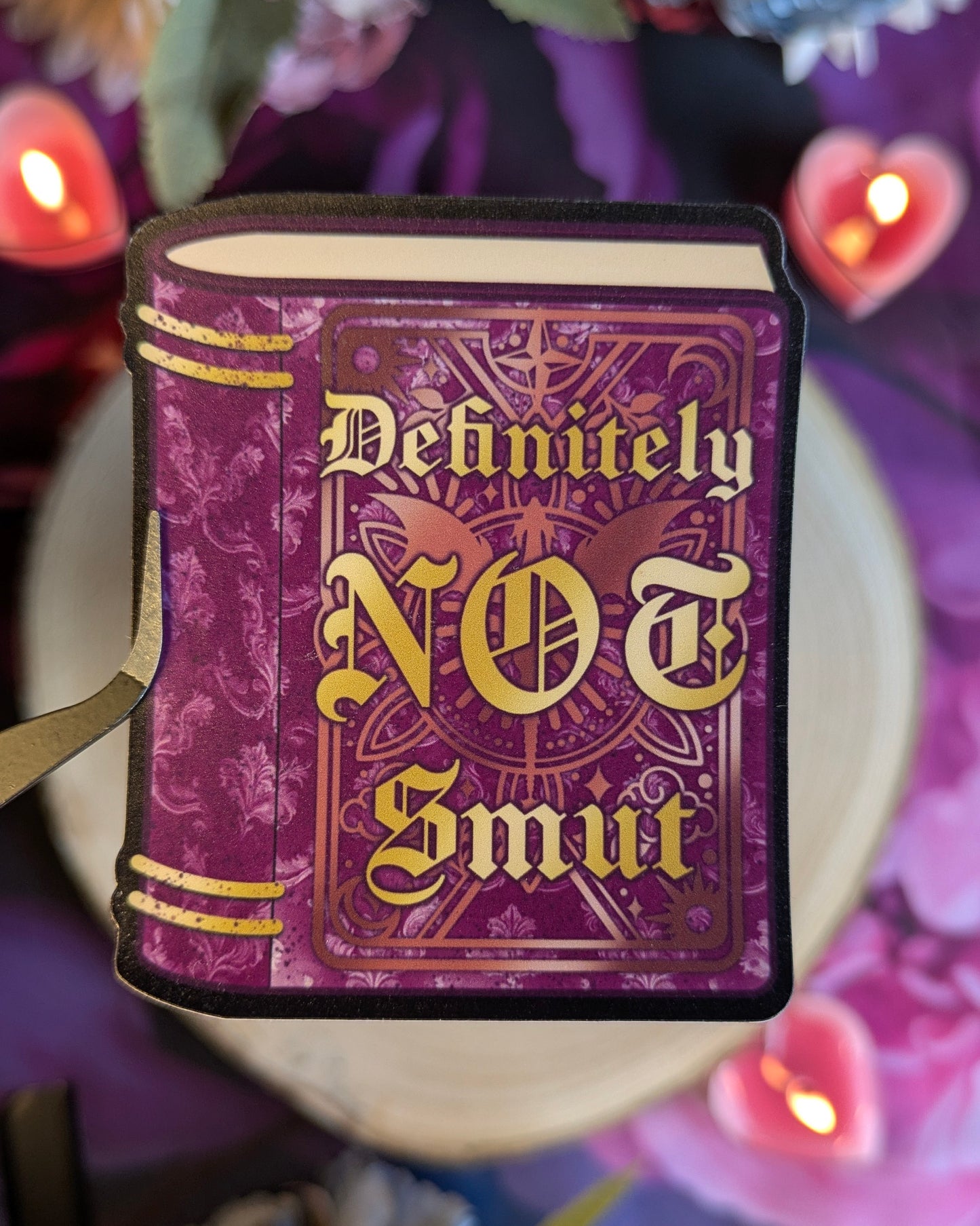 Definitely Not Smut - Die Cut Sticker