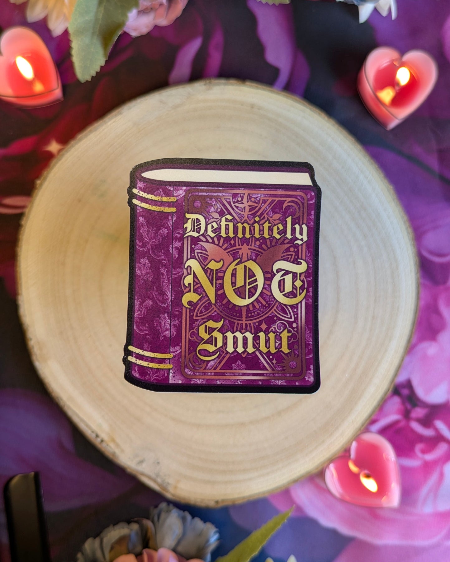 Definitely Not Smut - Die Cut Sticker