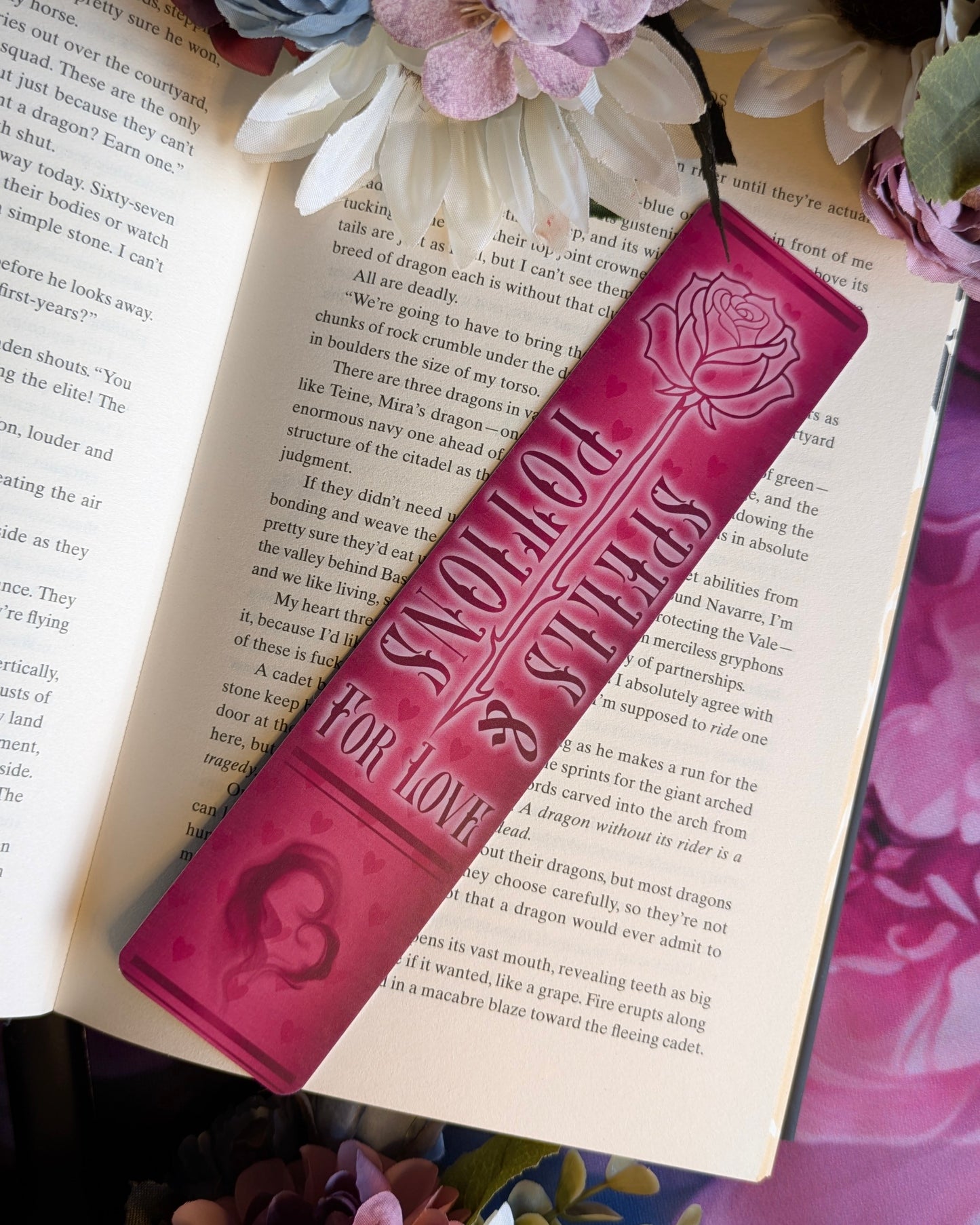 Spells and Potions for Love - Book Spine Bookmark