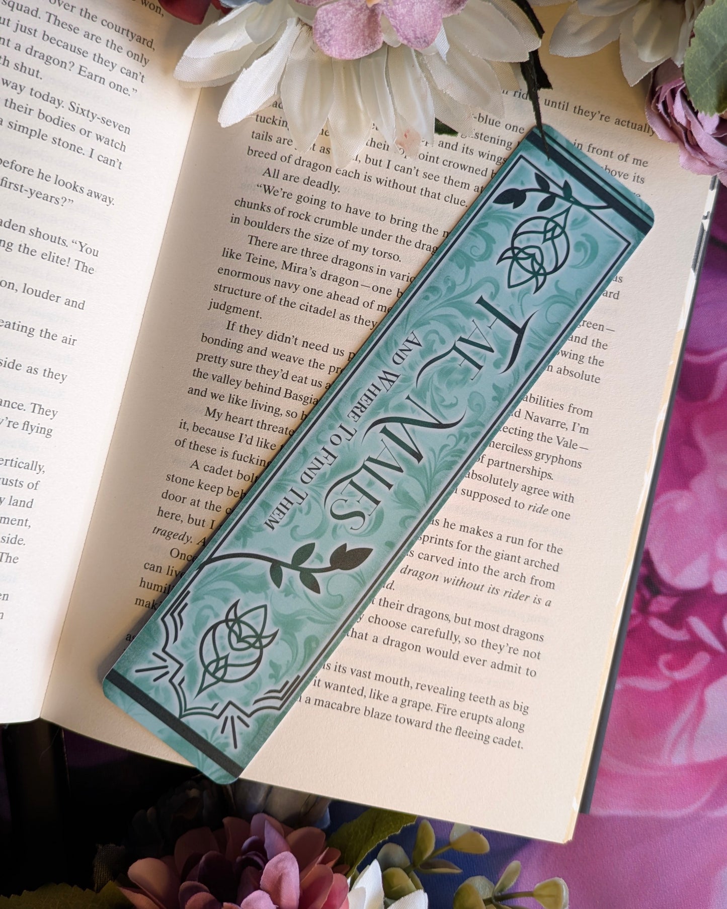 Fae Males and Where To Find Them - Book Spine Bookmark
