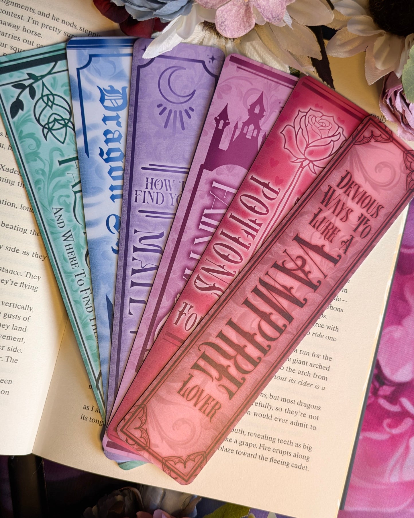 Devious Ways to Lure a Vampire - Book Spine Bookmark