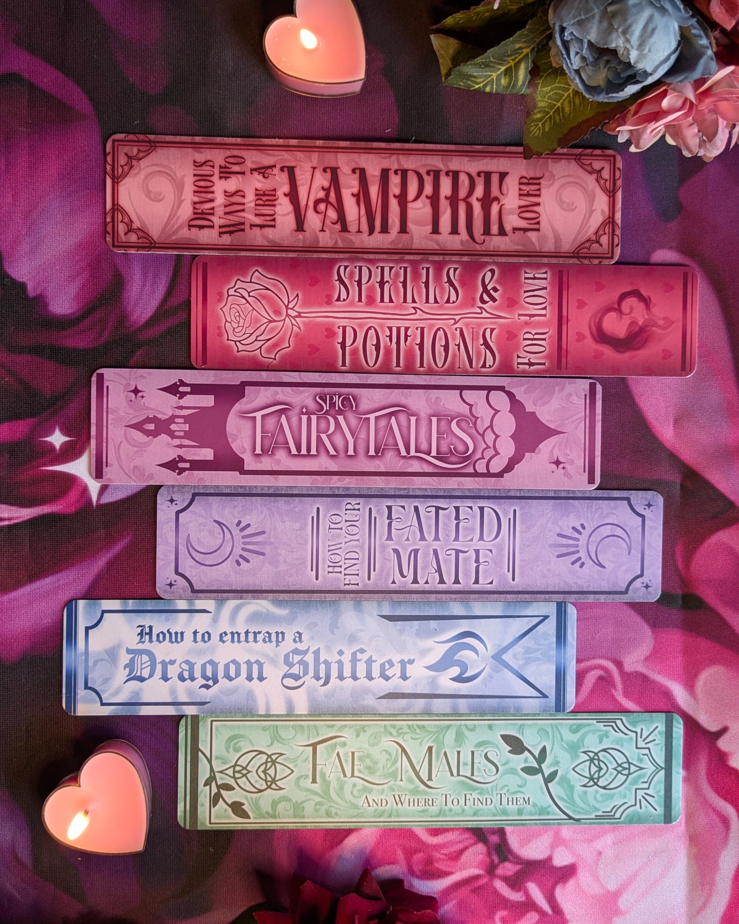 Devious Ways to Lure a Vampire - Book Spine Bookmark