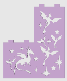 The Dragon's Flight Two Tier Verticals