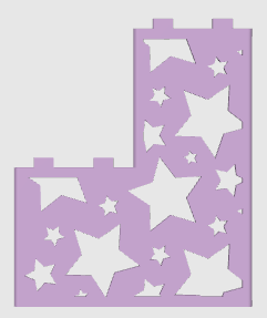 The Starry Sky Two Tier Verticals