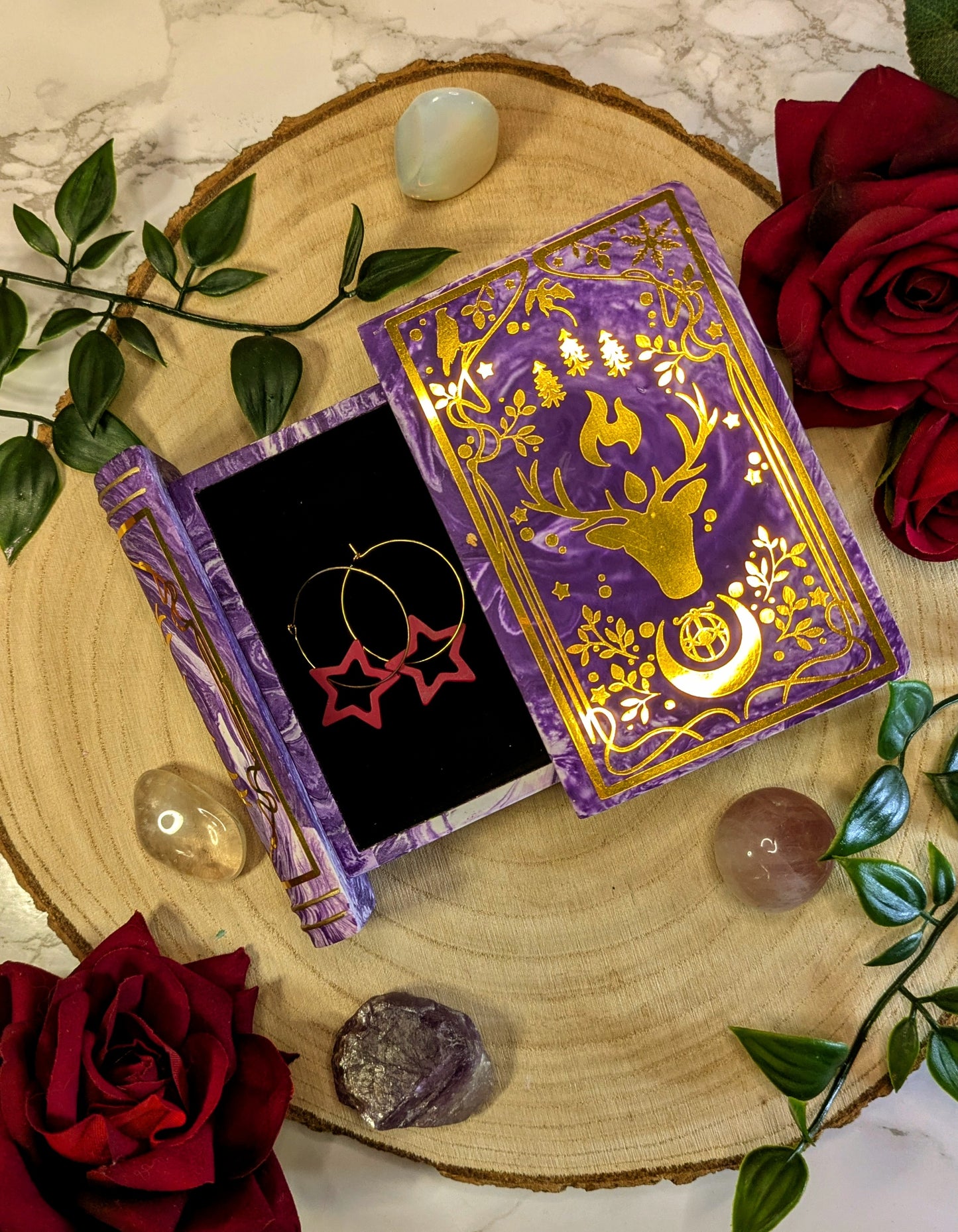 Officially licensed Sarah J Maas themed Trinket Book - The Court of Terrasen