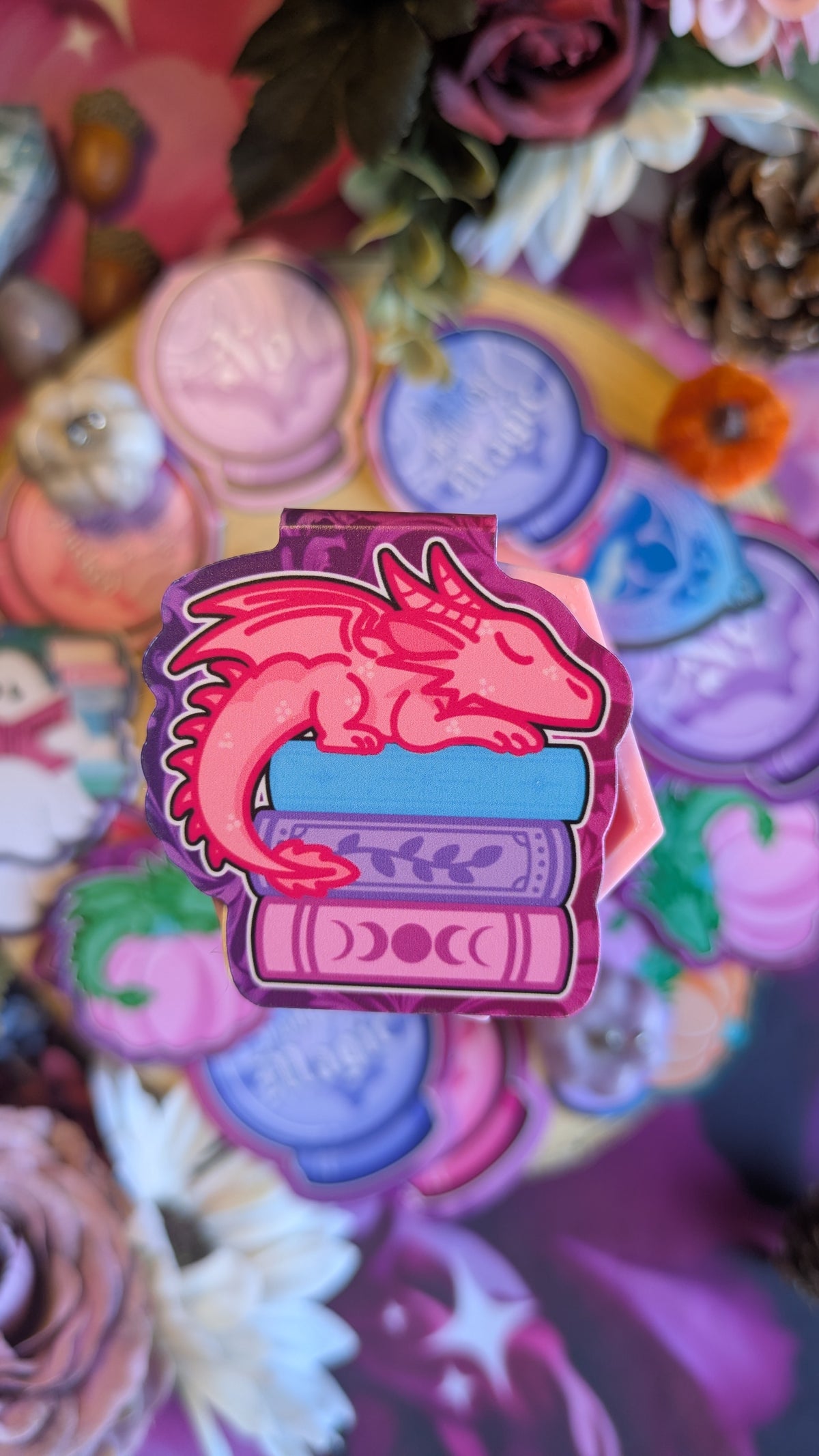 Book Dragon - Magnetic Bookmark