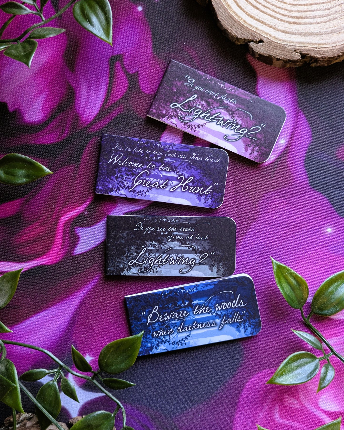 Officially Licensed Hollow Magnetic Bookmark Set