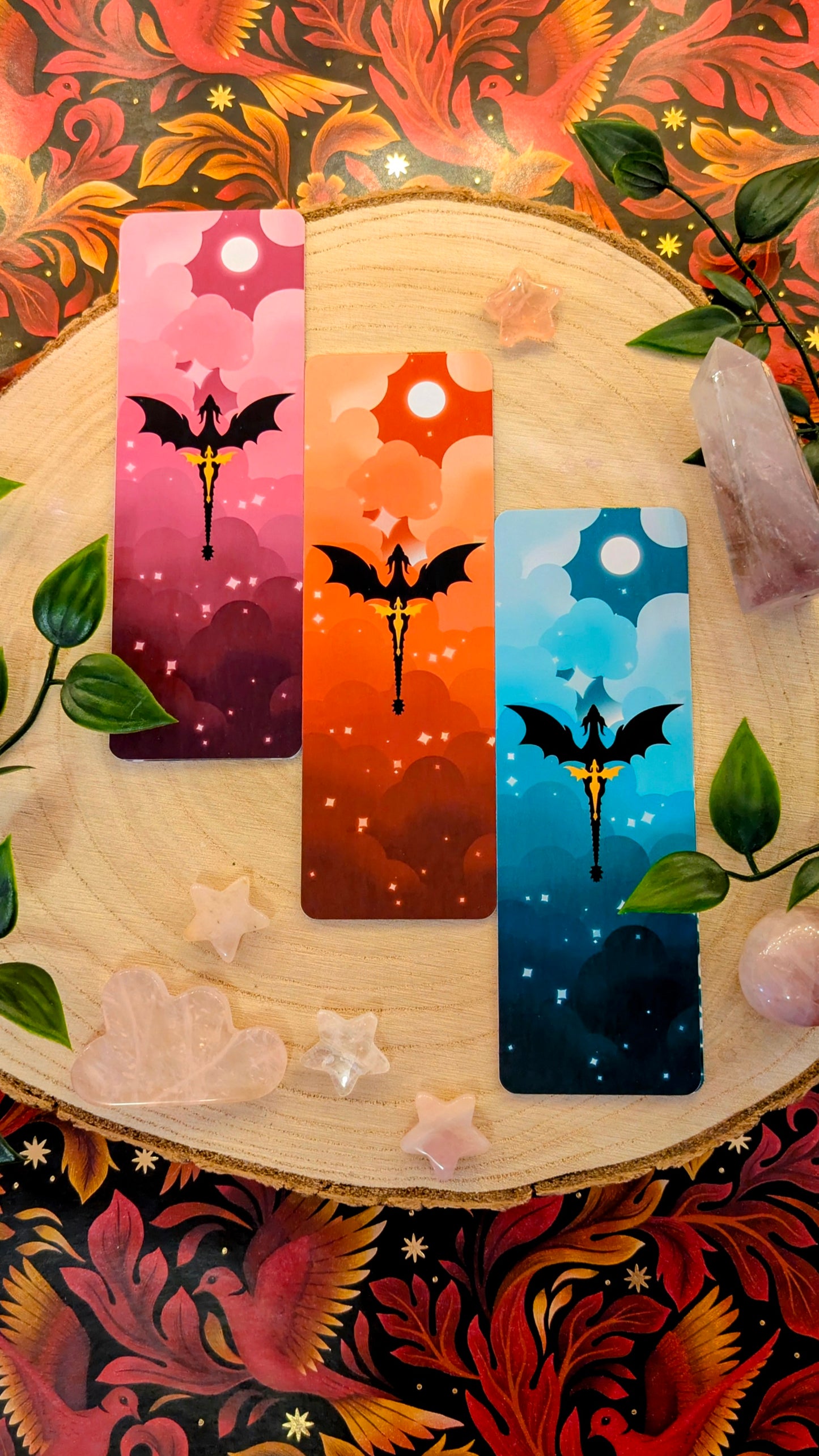 Shade and Shine Dragon Design Bookmarks - DRACOLOGY Collection