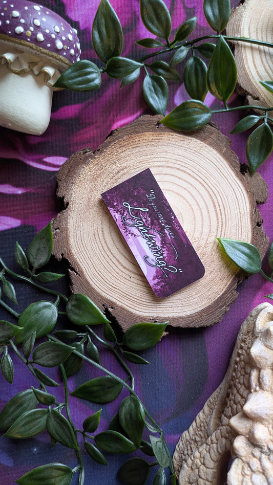 Do You Covet Death Lightwing? - Officially Licensed Hollow Magnetic Bookmark