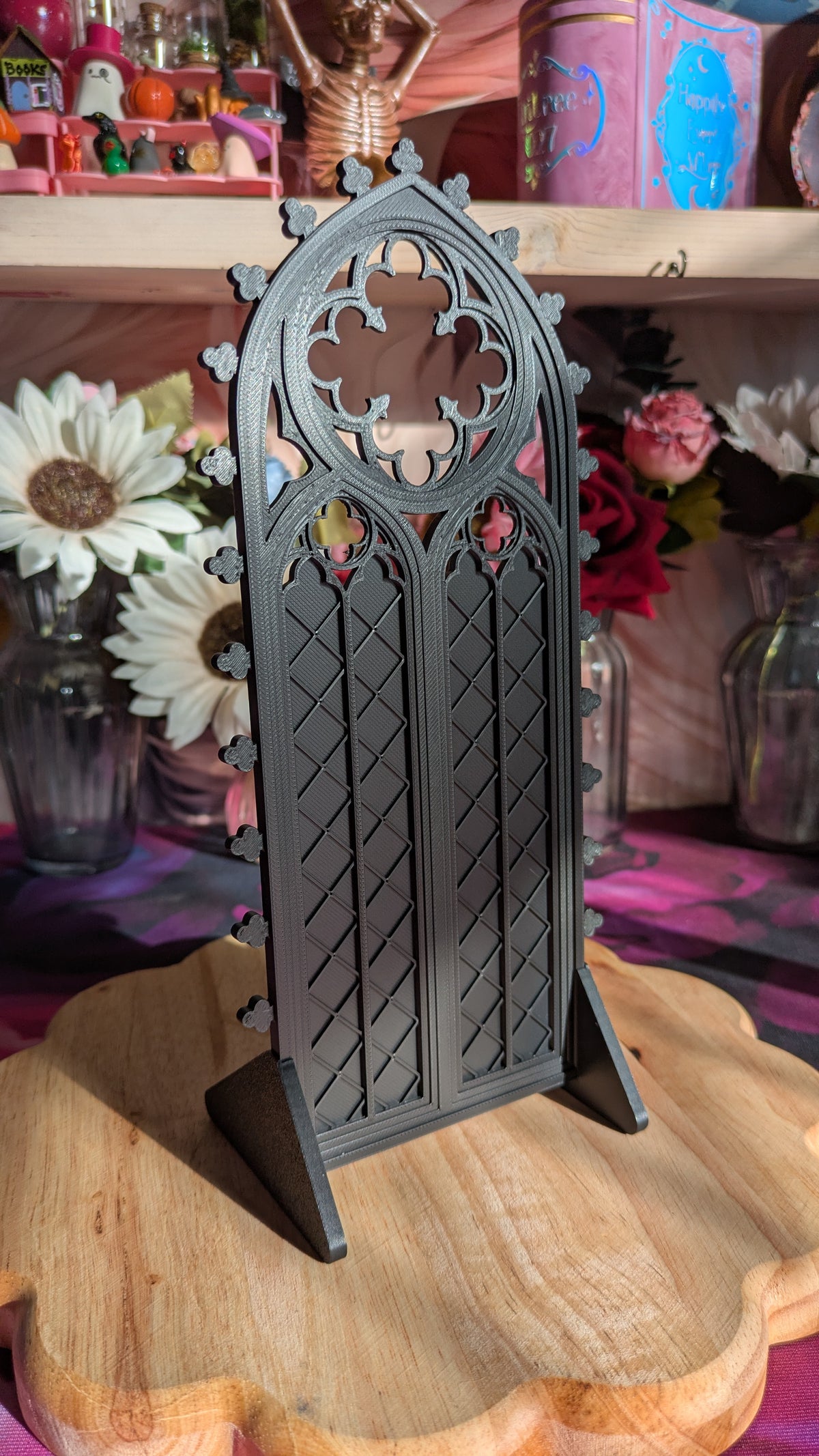 Freestanding Cathedral Multi Necklace Stand