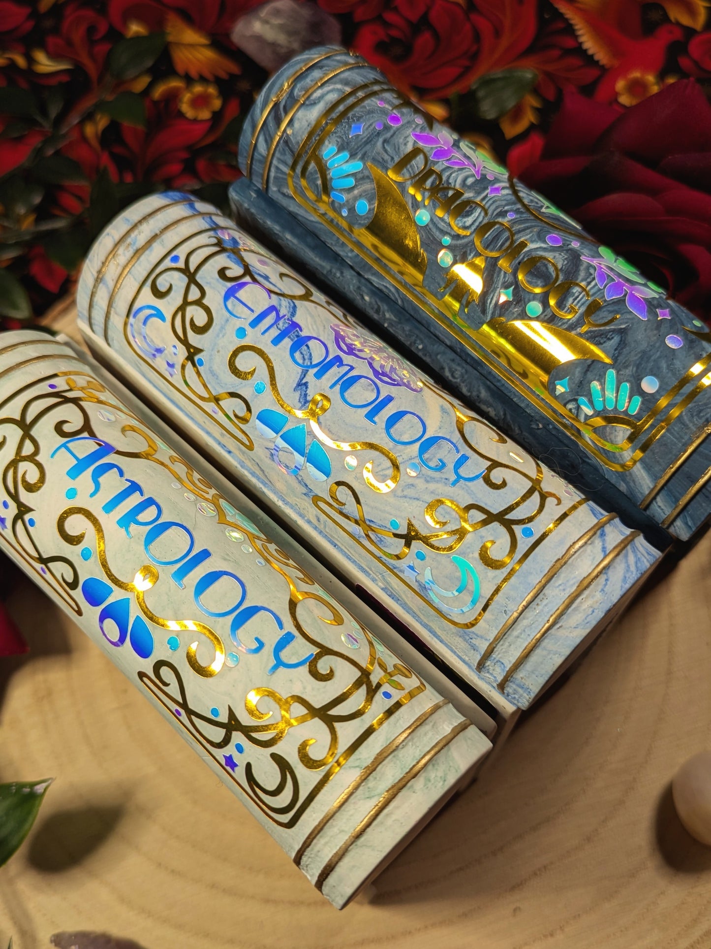 Astrology Book Jewellery Box - The study of Horoscopes and Star Signs