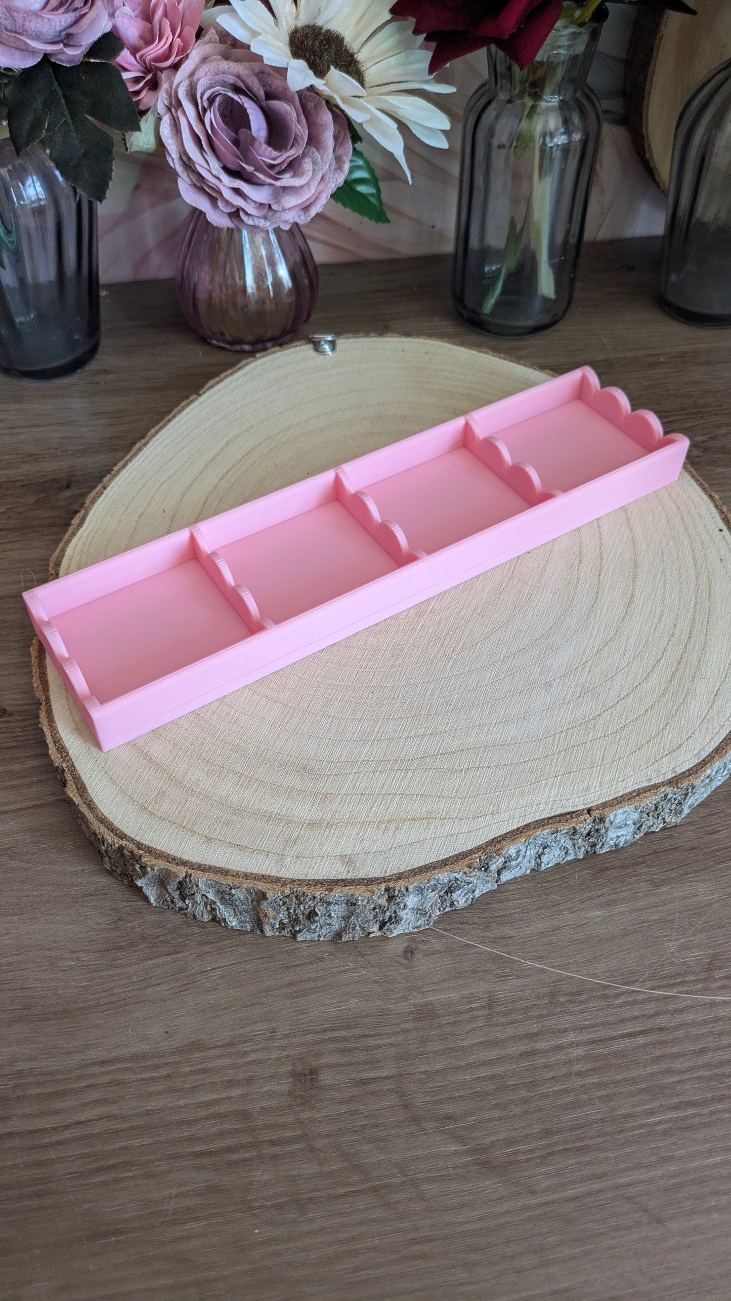 The Scalloped Four Section Shelf