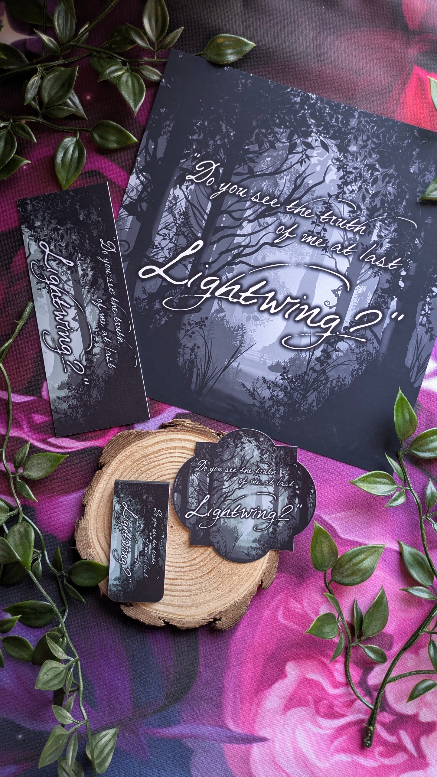 Do You See The Truth Of Me Now Lightwing? - Officially Licensed Hollow Art Print