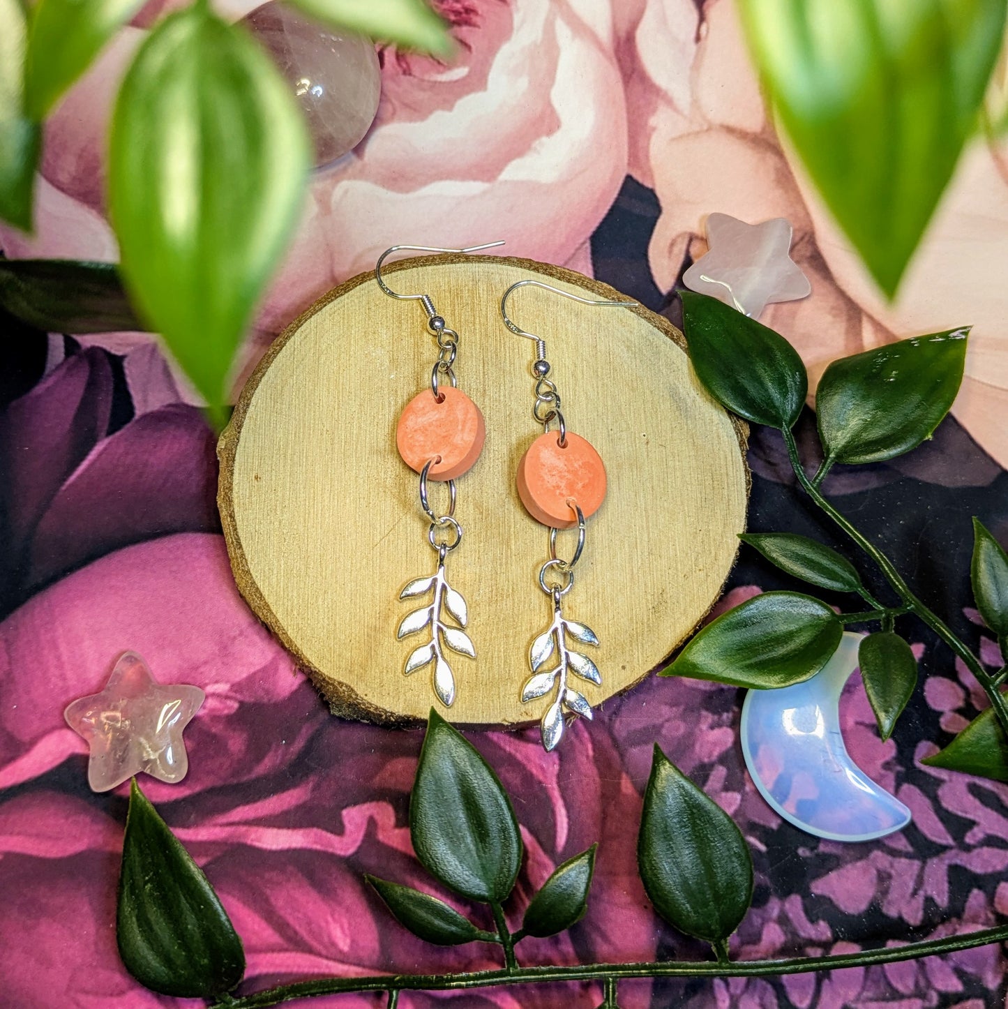 Leaf drop Earrings - RARE25 Pre-Order Deposit