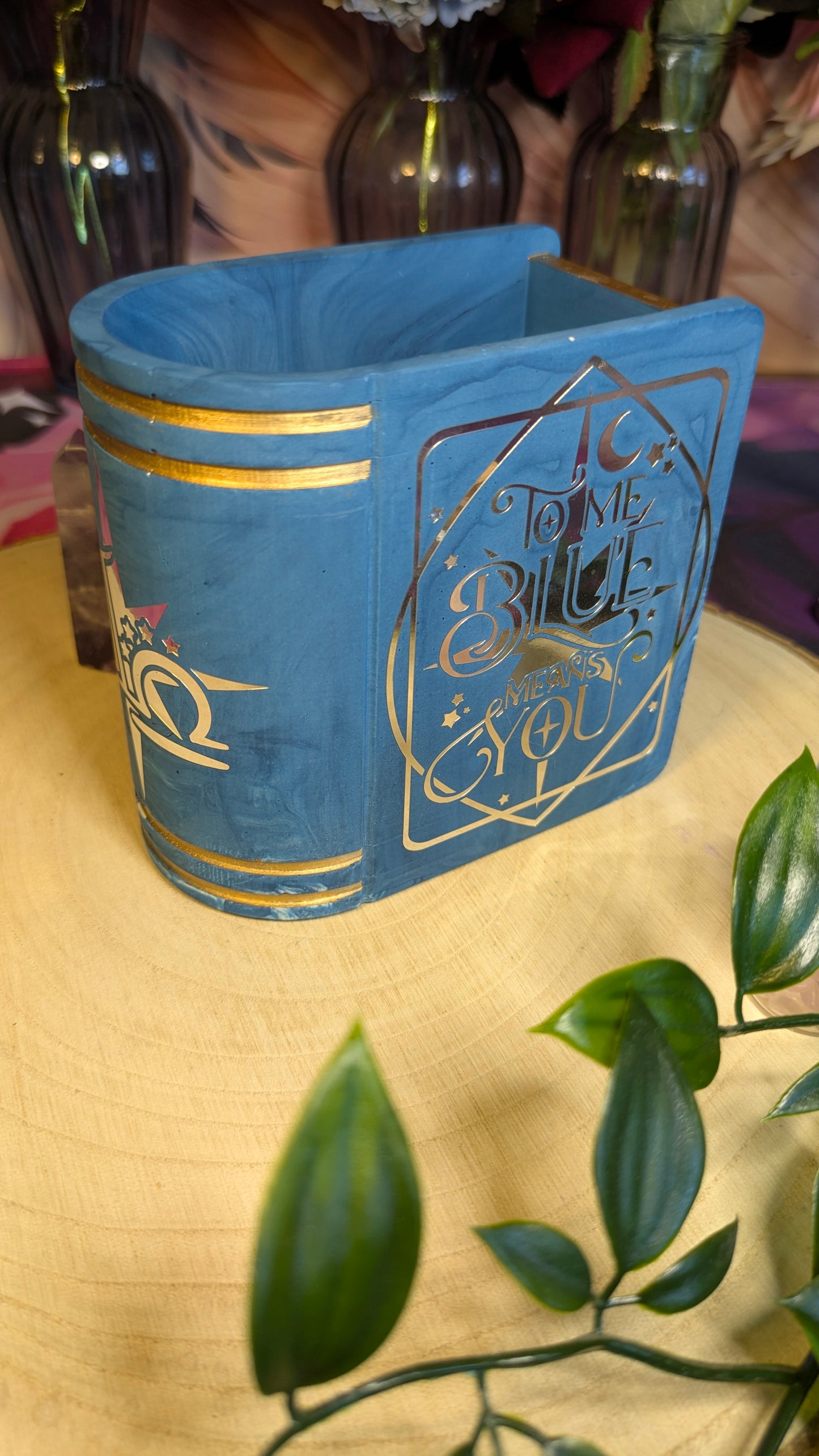Officially Licensed Book Pot - Blue Means You