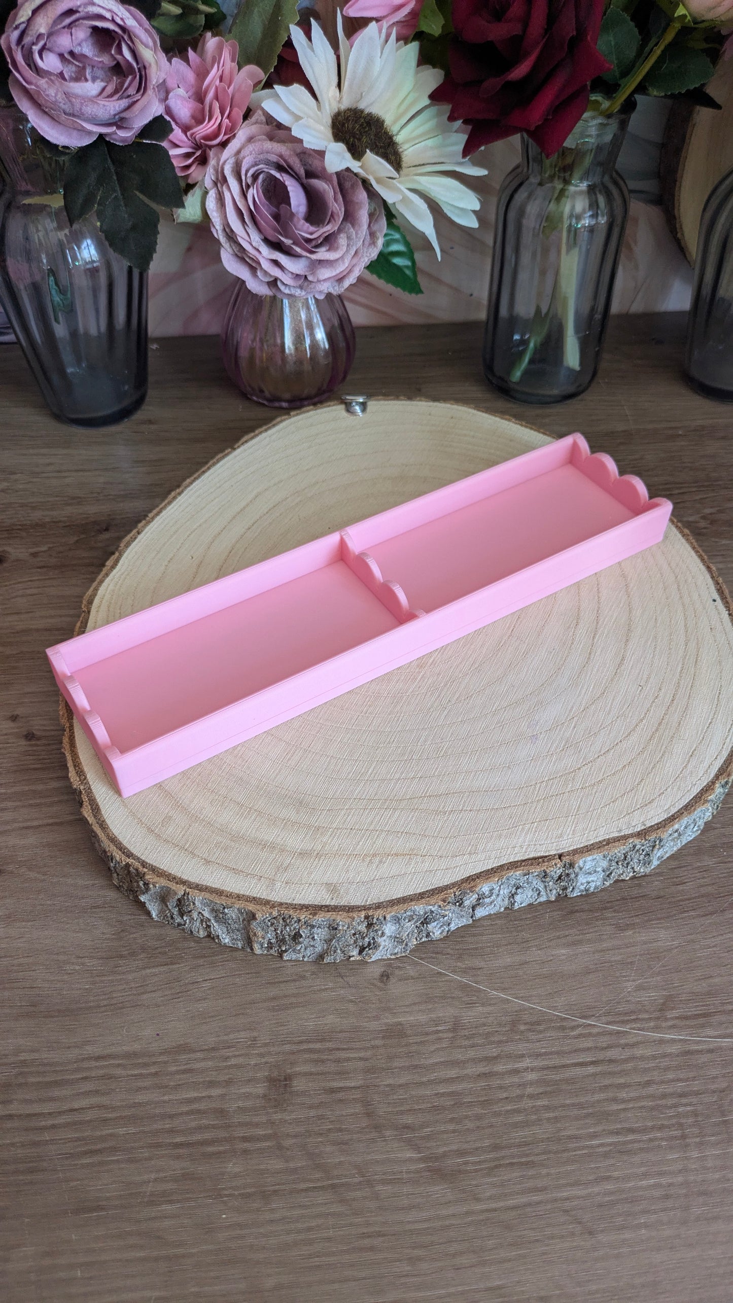 The Scalloped Two Section Shelf